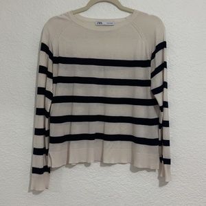 Zara striped sweater